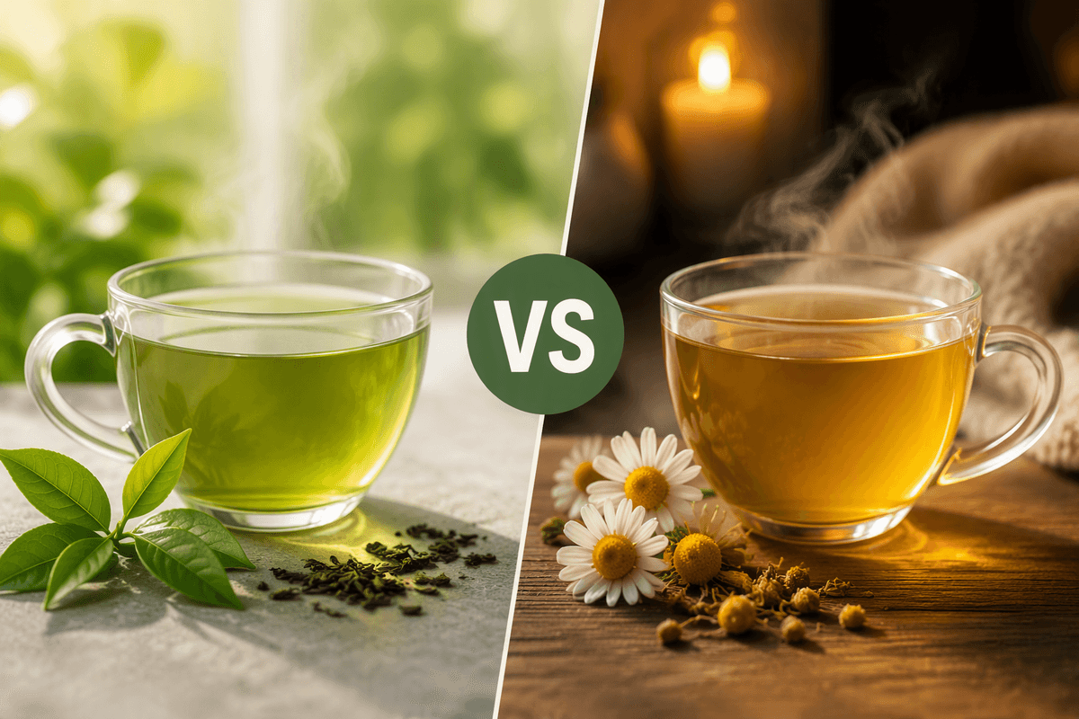 Green Tea vs. Chamomile Tea: Which Is Better for Your Blood Pressure?