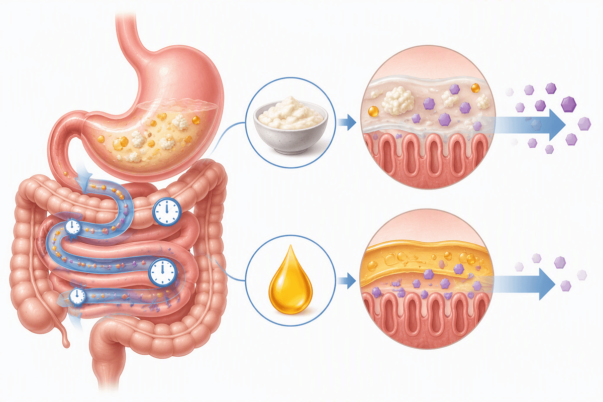 Protein, fat, and fermentation can soften the rise